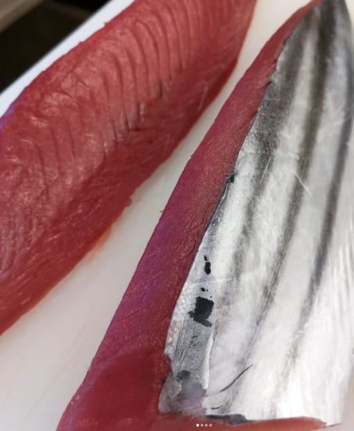 魚に合わせて仕立てる